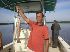 Red fish caught on a recent (November 2006) Fins N Grins Marco Island Charter Fishing Trip