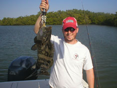 Goliath Grouper, charter fishing on Marco Island at its best.