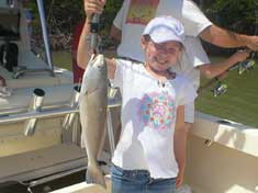 Nice Red Fish caught while on a back water fishing trip with Fins-N-Grins Charter Fishing Marco Island